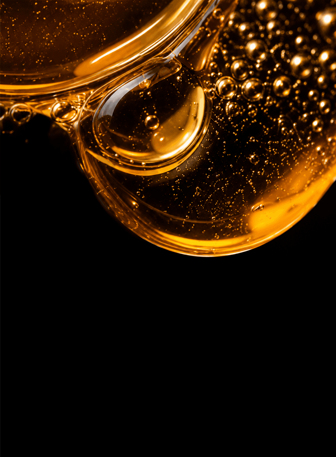 Amber gel texture